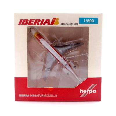 Модель самолета Herpa Wings 528467 Iberia Boeing 727-200 EC-DDX 1:500