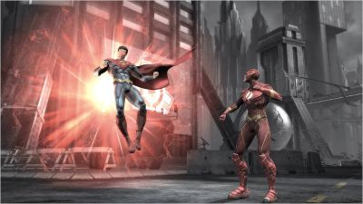 Injustice Gods Among Us (PS3, б/у, рус., незнач.царап., устанавливается на 100%)