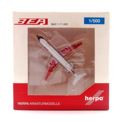 Модель самолета Herpa Wings 526531 BEA BAC 1-11-500 G-AVMU 1:500