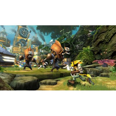 Ratchet & Clank Tools of Destruction (PS3, б/у, без обложки, множ.царап., уст. на 100%)