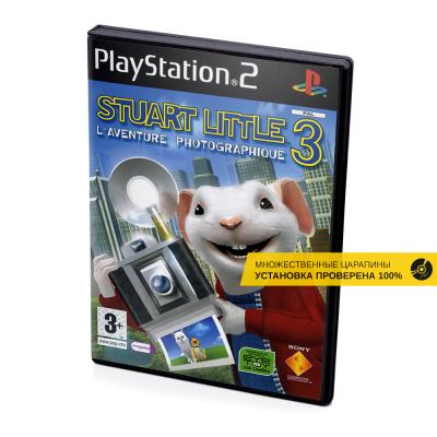Stuart Little 3 Big Photo Adventure (PS2, б/у, множ.царап., устанавливается на 100%)