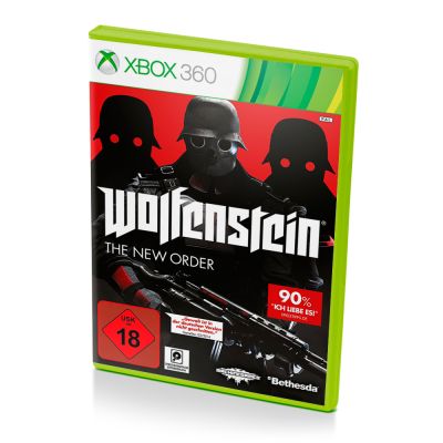 Wolfenstein The New Order (Xbox 360, б/у, только немецкий язык)
