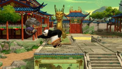 Kung Fu Panda (Xbox 360, б/у, множ.царап., устанавливается на 100%)