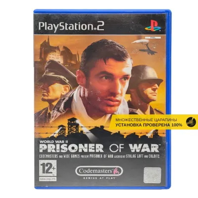 Prisoner of War (PS2, б/у, множ.царап., устанавливается на 100%)