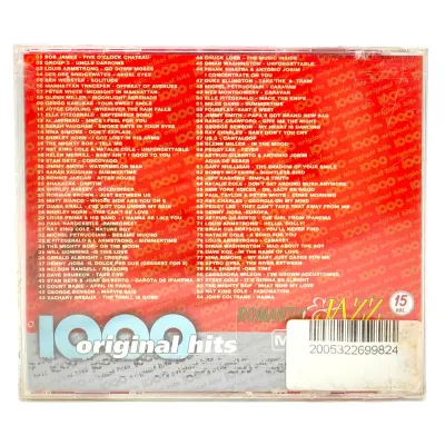 Romantic & Jazz. 1000 original hits (MP3-CD)