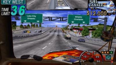 18 Wheeler. American Pro Trucker (PS2, б/у, множ.царап., устанавливается на 100%)