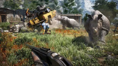 Far Cry 4 (PS4/PS5, б/у, рус.)