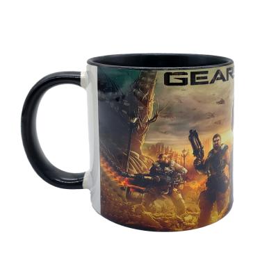 Кружка с принтом Gears of War 3