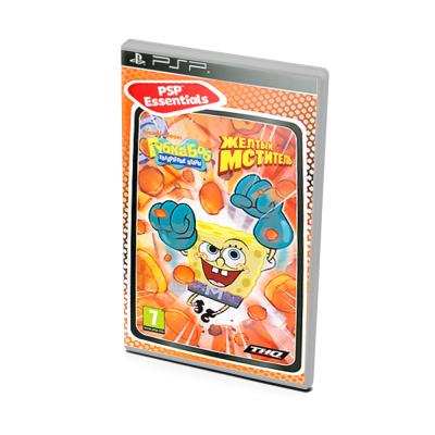 Губка Боб квадратные штаны. Желтый Мститель Essentials (PSP, б/у)