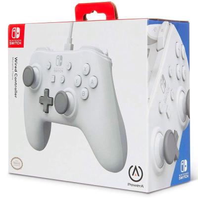 Геймпад проводной PowerA для Nintendo Switch (White)