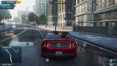 Need For Speed Most Wanted 2012 (A Criterion Game) (Xbox 360, б/у, множ.царап.)
