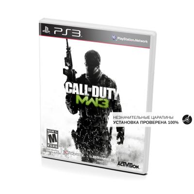 Call of Duty Modern Warfare 3 (PS3, б/у, рус., незнач.царап., устанавливается на 100%)
