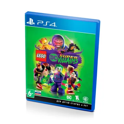 LEGO DC Super-Villains Суперзлодеи (PS4/PS5, рус.) русская обложка