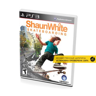 Shaun White Skateboarding (PS3, б/у, множ. царап., устанавливается на 100%)