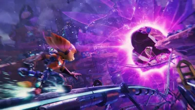 Ratchet & Clank Сквозь Миры / Rift Apart (PS5, рус.) рус. обложка