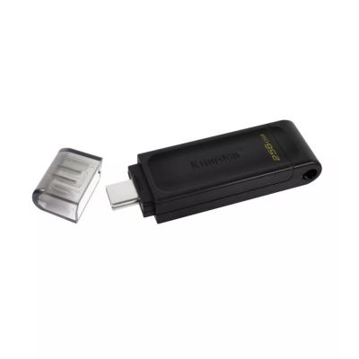 Флэш накопитель USB-C 3.2 256 GB Kingston DataTraveler 70 (Black)
