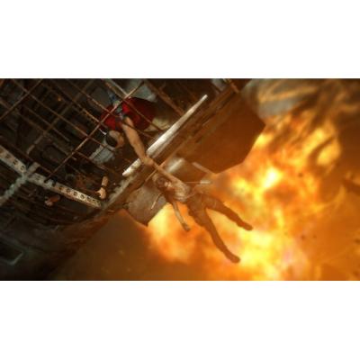 Tomb Raider (Xbox 360, б/у, без обложки, множ.царап., только польский язык)