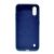 Чехол для Samsung Galaxy A01/A015 (2019) накладка/силикон NANO (темно-синий)