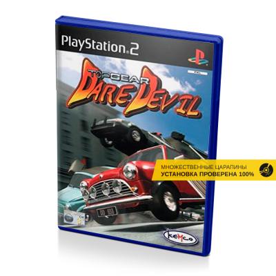 Top Gear DareDevil (PS2, б/у, множ.царап., устанавливается на 100%)