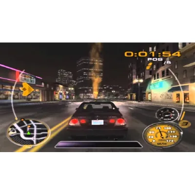 Midnight Club 3 DUB Edition (PS2, б/у, множ.царап., устанавливается на 100%)