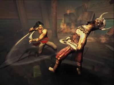 Prince of Persia Warrior Within (Схватка с Судьбой) (PS2, б/у) Специальная обложка