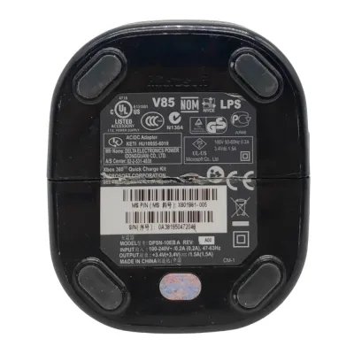 Зарядное устройство Microsoft Xbox 360 Quick Charge Kit Black (б/у, работает только одна сторона)