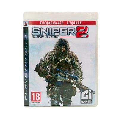 Снайпер Воин-Призрак 2 Специальное издание (PS3, б/у, рус.) Специальная обложка