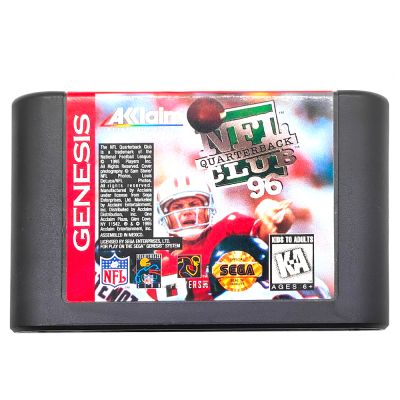 Картридж Genesis NFL Quarterback Club 96 (б/у) в боксе с инструкцией