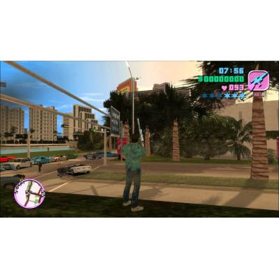Grand Theft Auto GTA Vice City (PS2, б/у, множ.царап., устанавливается на 100%)