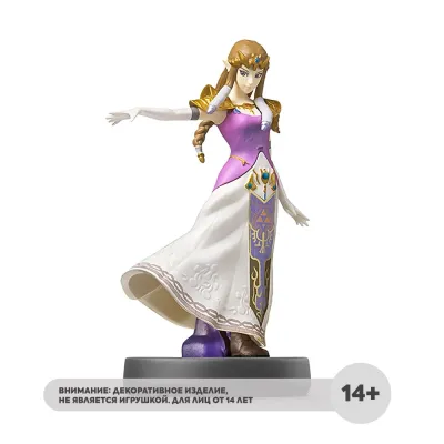 Фигурка Nintendo Amiibo Zelda/Зельда (Super Smash Bros коллекция)
