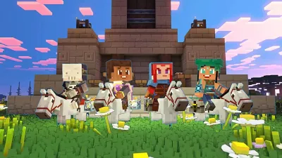 Minecraft Legends Deluxe Edition (Nintendo Switch, рус.)