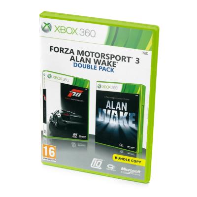Alan Wake + Forza Motorsport 3 (Xbox 360/One/Series, б/у, рус.)
