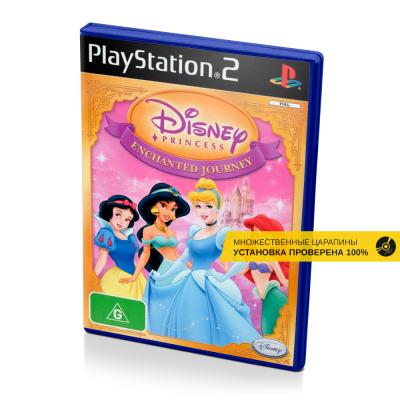 Disney Princess Enchanted Journey (PS2, б/у, множ.царап., устанавливается на 100%)