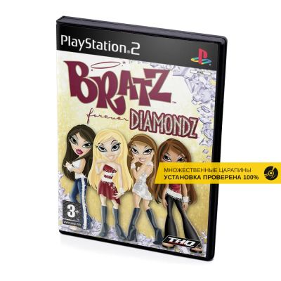 Bratz Forever Diamondz (PS2, б/у, множ.царап., устанавливается на 100%)