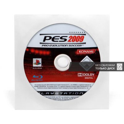 PES 2009 Pro Evolution Soccer (PS3, б/у, без обложки)