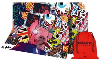 Пазл Watch Dogs Legion Pig Mask - 1000 элементов