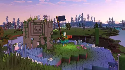 Minecraft Legends Deluxe Edition (Nintendo Switch, рус.)