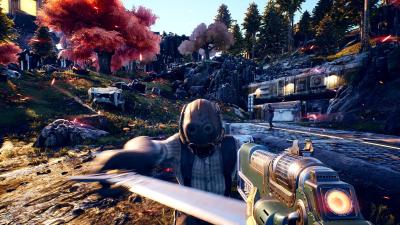 The Outer Worlds (PS4/PS5, б/у, рус.)