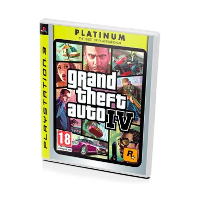 Grand Theft Auto IV (GTA 4) Platinum (PS3, б/у)
