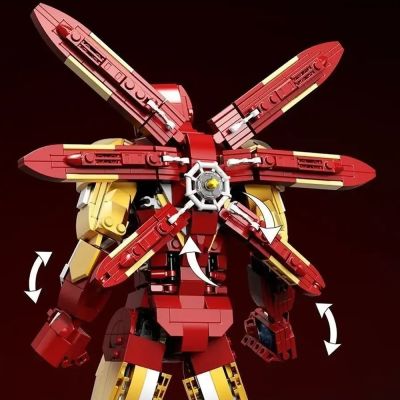 Конструктор Iron Hero - Nanotechnology Armor (1385 деталей) 6201