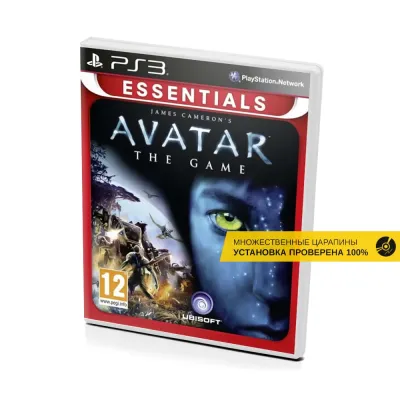 James Camerons Avatar The Game Essentials (PS3, б/у, множ.царап., устанавливается на 100%)