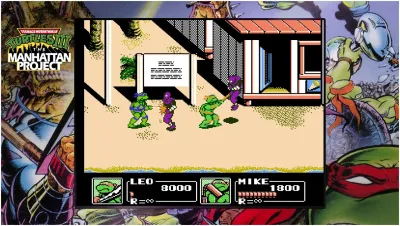 Teenage Mutant Ninja Turtles The Cowabunga Collection (PS5, витринный образец)