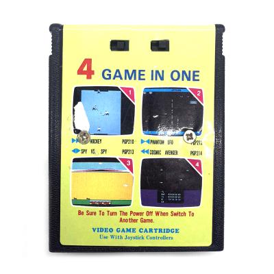 Картридж Atari 4в1 Hochey, Spy vs Spy, Phantom Ufo, Cosmic Avenger (б/у)
