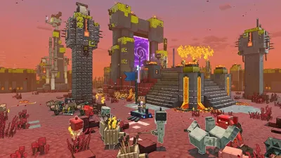 Minecraft Legends Deluxe Edition (Nintendo Switch, рус.)