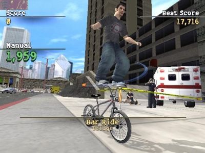 Mat Hoffmans Pro BMX 2 (PS2, б/у, незнач.царап., устанавливается на 100%)