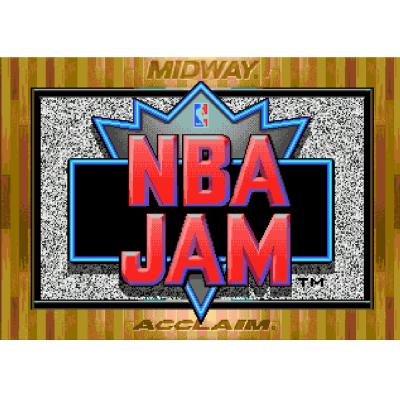 Картридж Genesis NBA Jam (б/у) в боксе с инструкцией