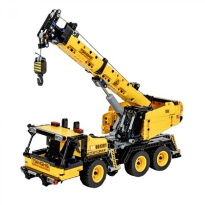 Конструктор Onebot OBGCD56AIQI Engineering Crane Truck (Yellow) CN