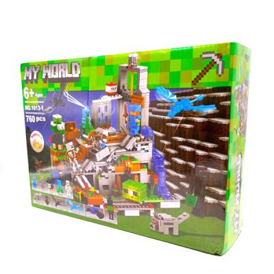 Конструктор Minecraft My World (760 деталей) 1013-1