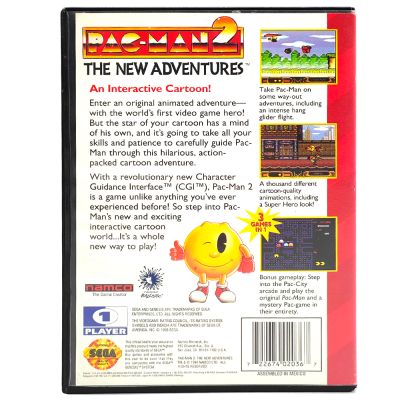 Картридж Genesis MS. Pac-Man 2 (б/у) в боксе с инструкцией