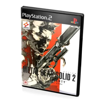Metal Gear Solid 2 Sons of Liberty (PS2, б/у)